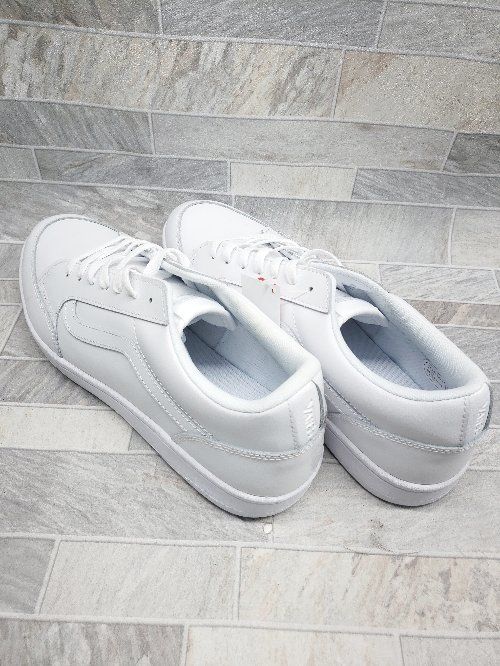 ◇ ◎ ●未使用● VANS ヴァンズ 628821-0001 ローカット スニーカー シューズ サイズ29.0㎝ ホワイト メンズ P 