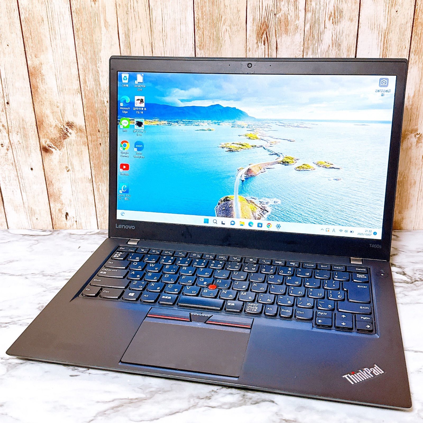 高性能i7＆SSD/メモリ16GB✨カメラ レノボ すぐ使える薄型パソコンPC 高性能i7＆SSD/メモリ16GB✨カメラ レノボ すぐ使える薄型パソコンPC