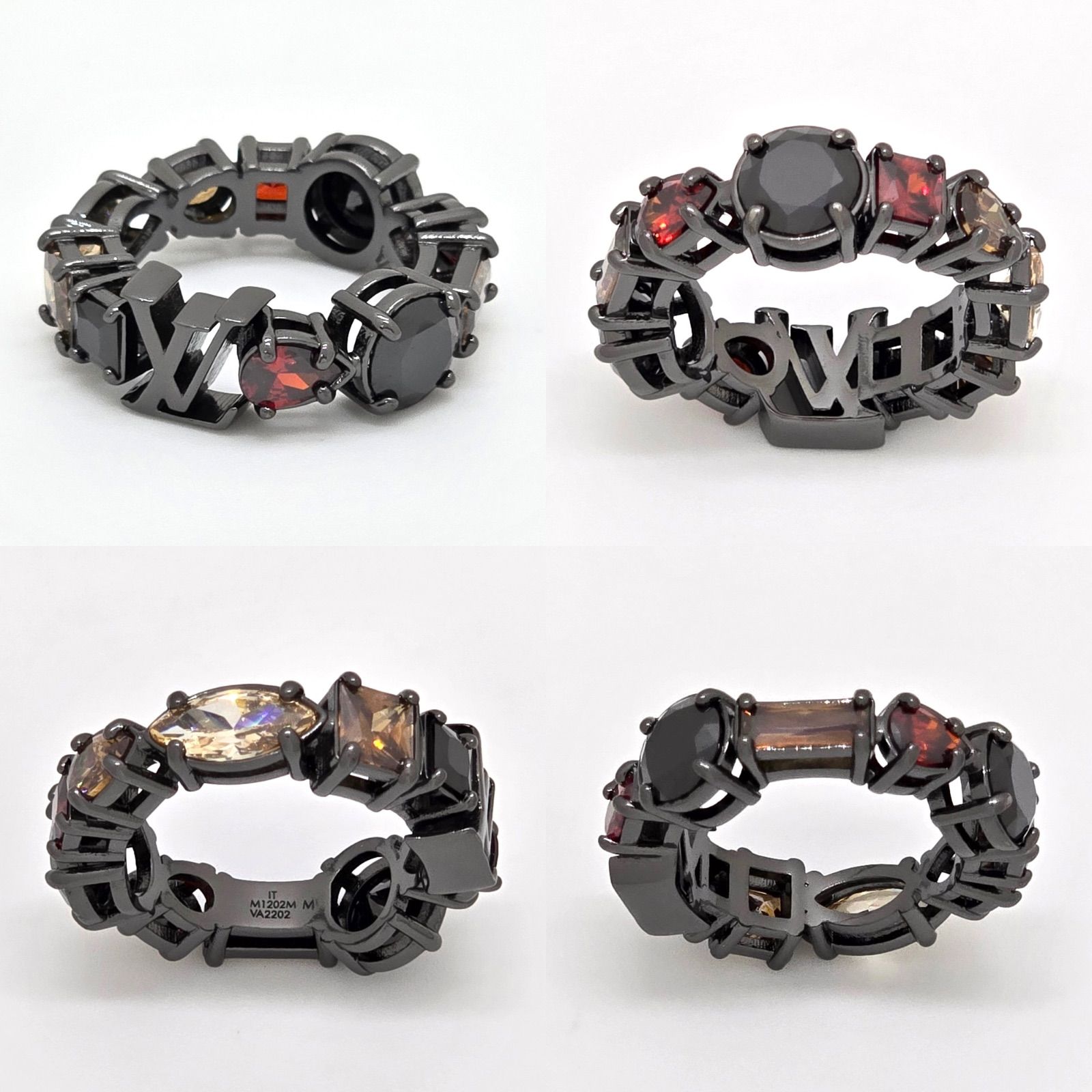 LOUIS VUITTON ルイヴィトン M1202M LVライト リング M 約16.5号