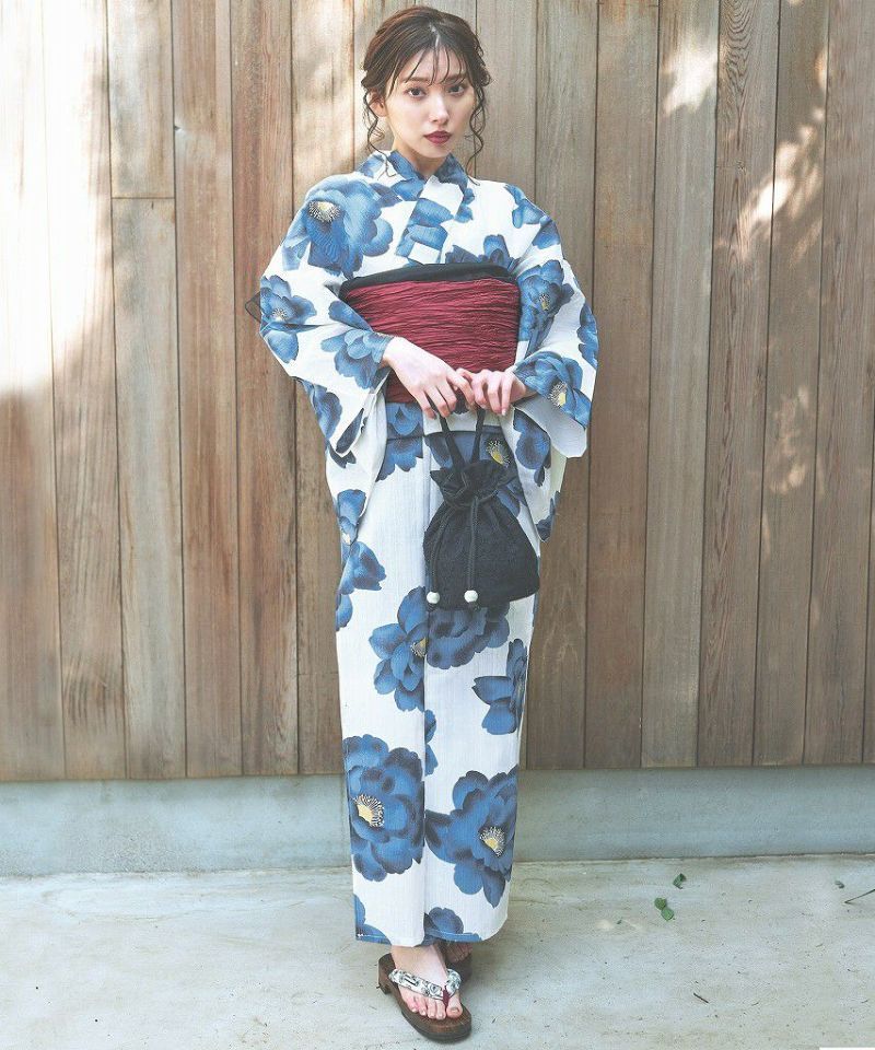 湊色の幻想牡丹】 Dita official 2025 浴衣 5点セット レディース 2025