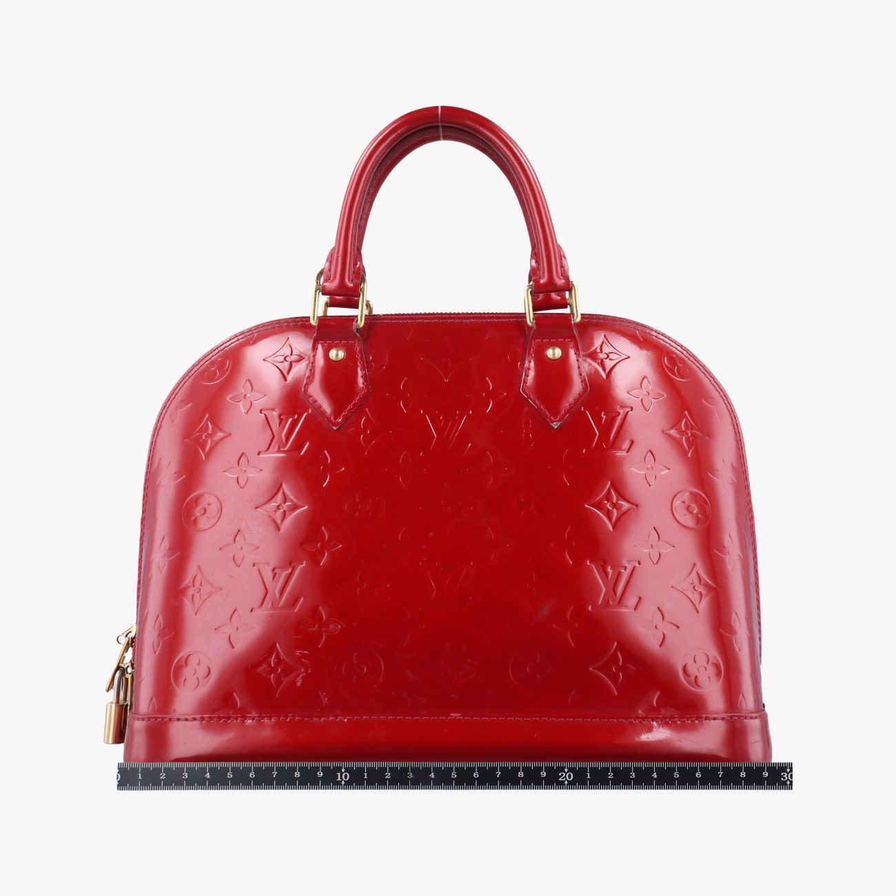 VuittonアルマPMポムダムールヴェルニM90096FL1163