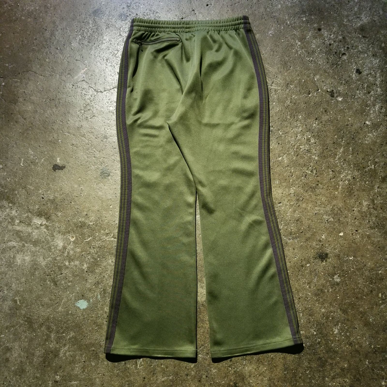 ニードルズ ブーツカット トラックパンツ OT230 24SS Needles 24ss Boot-Cut Track Pant - Poly Smooth M ニードルズ ブーツ