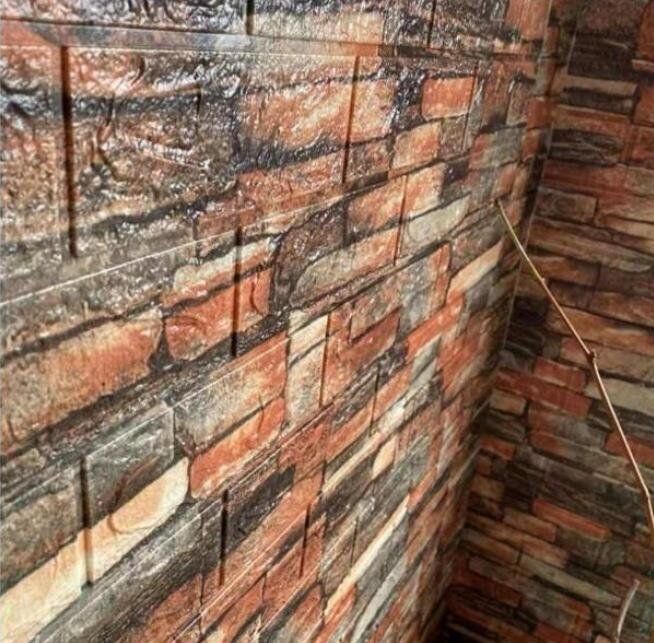 背景壁 3D立体レンガ模様壁紙