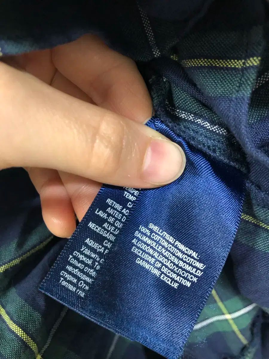 シャツ チェック