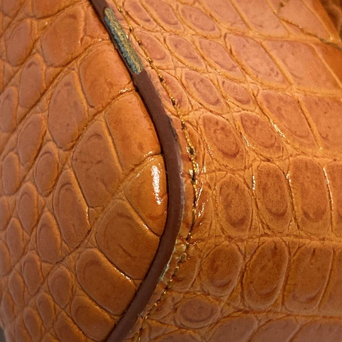 DRIES VAN NOTEN(ドリスヴァンノッテン) ショルダーバッグ - オレンジ  