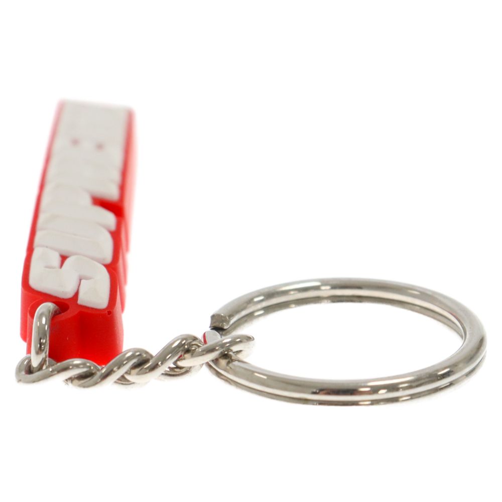 SUPREME (シュプリーム) 18SS Bevel Logo Keychain ロゴ キーチェーン
