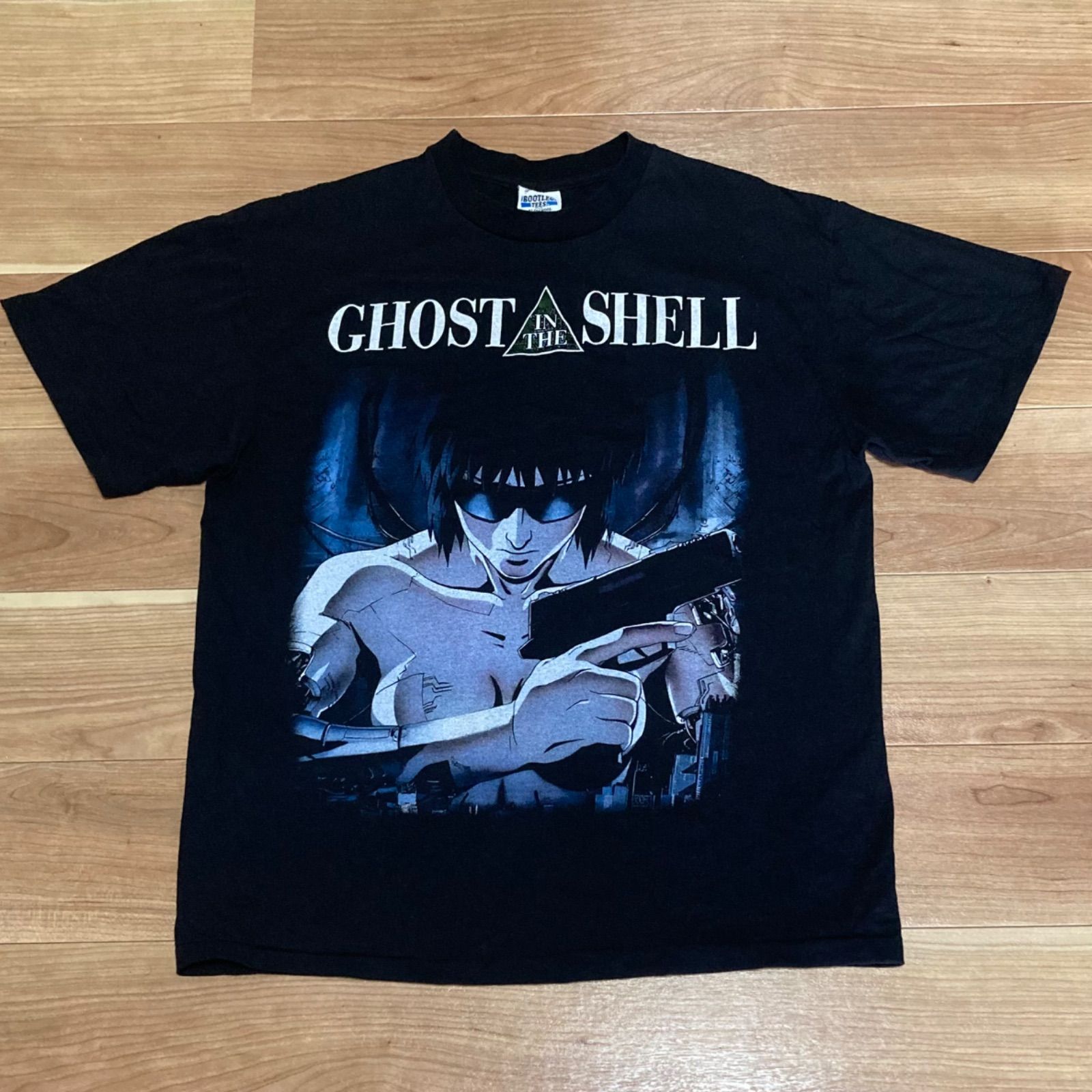 未着用美品 攻殻機動隊 Ghost In The Shell 草薙素子 黒 Tシャツ 漫画 