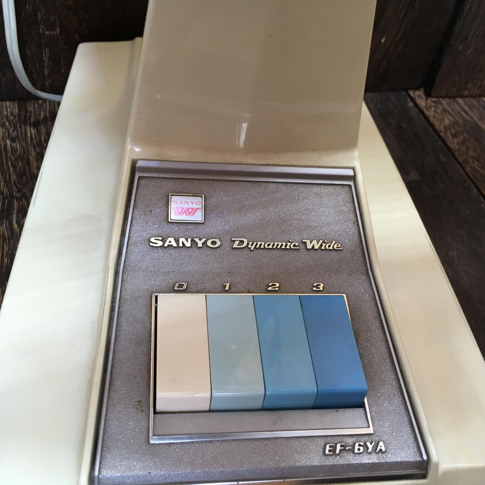 SANYO サンヨー 扇風機 ダイナミックW ワイド EF-6YA 昭和レトロ