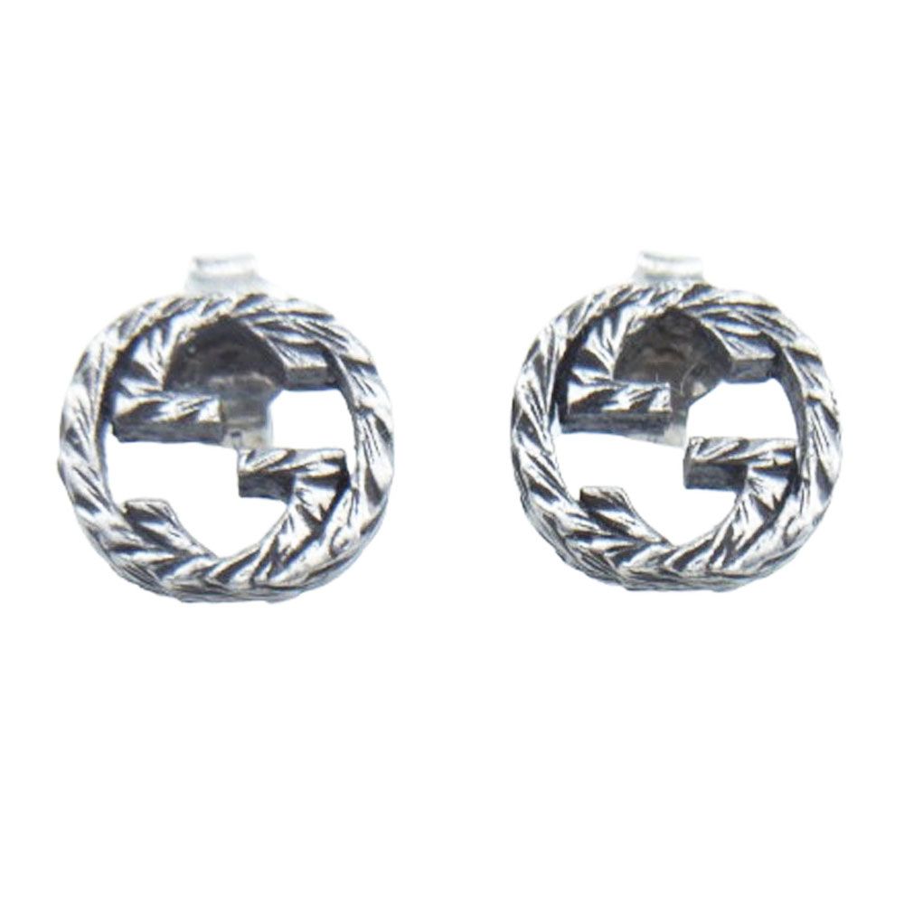 GUCCI グッチ インターロッキングG スタッド ピアス