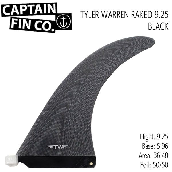 キャプテンフィン CAPTAIN FIN TYLER WARREN RAKED 9.25 BLACK 