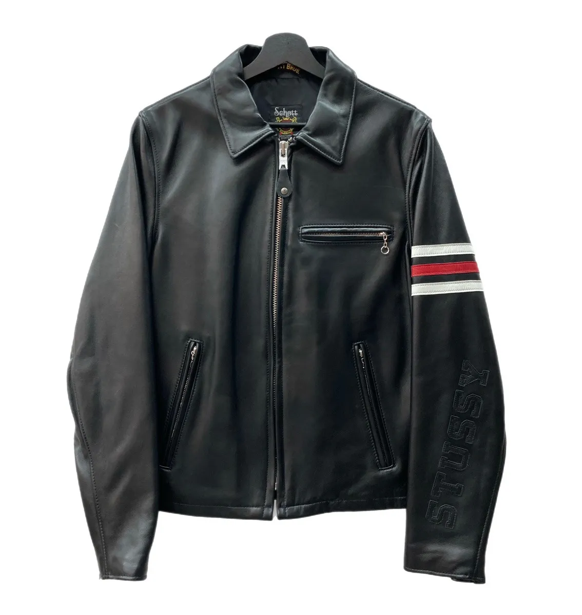 2025年最新】stussy schott ライダースの人気アイテム - メルカリ