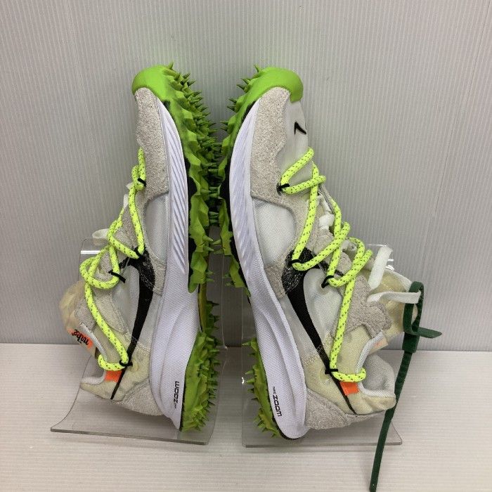 スニーカーoff-white✖️NIKE ZOOM TERRA White 23.5センチ