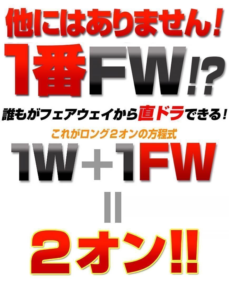 1.2番FWも☆ 優しい超大型激飛び2オン兵器! ワークスゴルフ