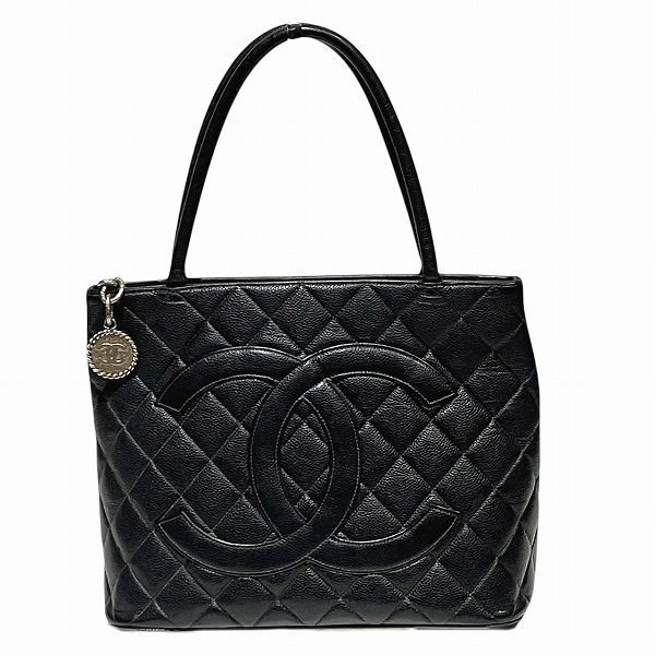 シャネル CHANEL マトラッセ 復刻トート キャビアスキン バッグ トートバッグ ハンドバッグ レディース