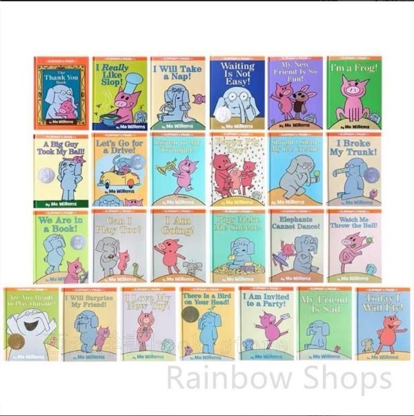 新品未使用】An Elephant and Piggie Book 25冊 音源付き 洋書