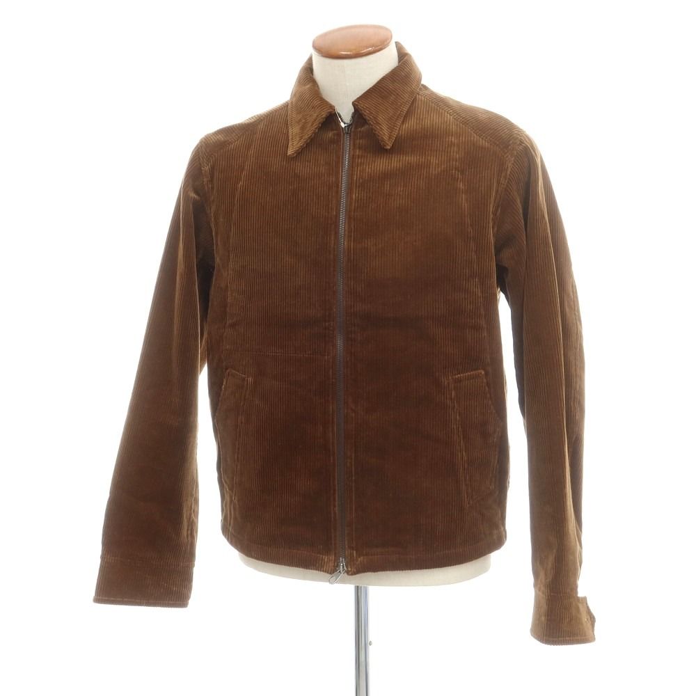 エルイージェーロンドン L.E.J LONDON コーデュロイ スイングトップ ブラウン サイズＭ メンズ