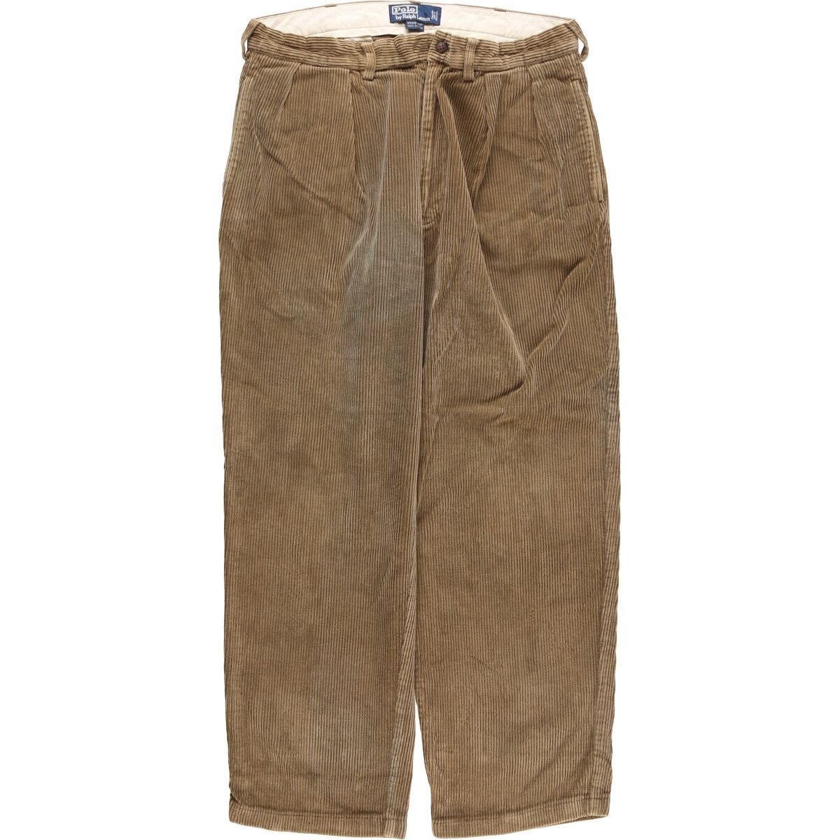 古着 ラルフローレン Ralph Lauren POLO by Ralph Lauren ANDREW PANT ツータック コーデュロイパンツ メンズw34相当|eaa587412