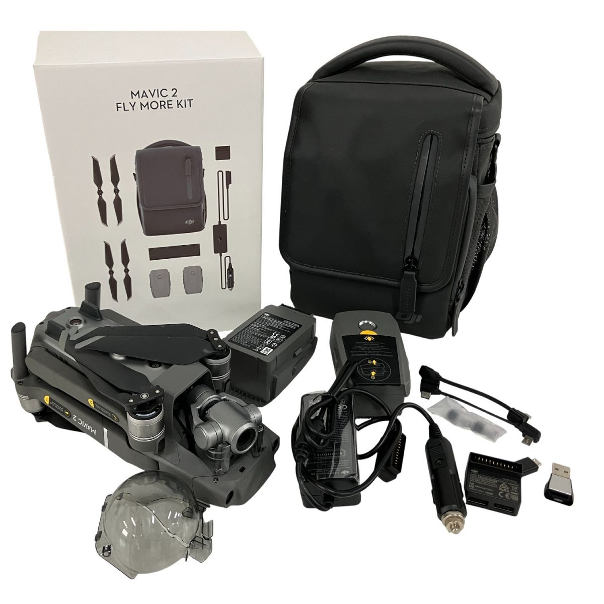 DJI Mavic2 zoom L1Z 撮影 空撮 ドローン Mavic 2 Part1 fly More kit その他 セット 良好 B10388226