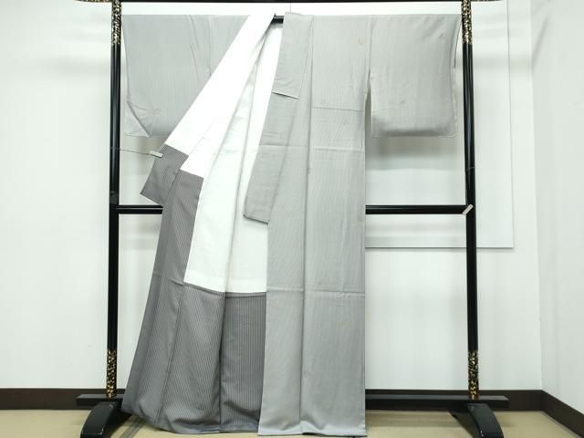 平和屋着物□極上 伝統工芸士 寺山存男 江戸小紋 毛萬筋