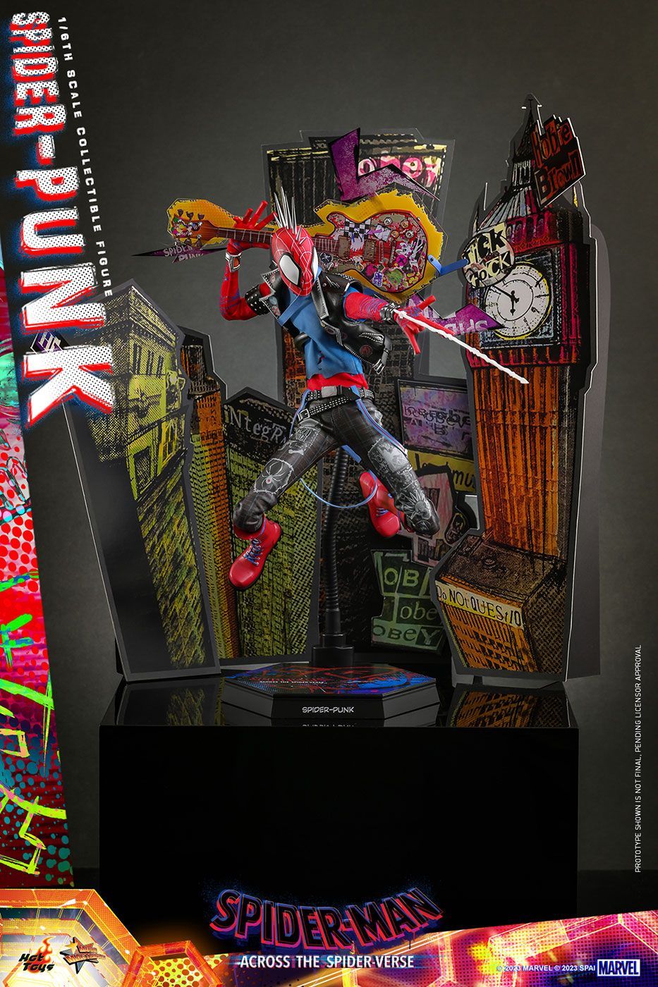 スパイダーパンク スパイダーバース シルクスクリーン フォイル