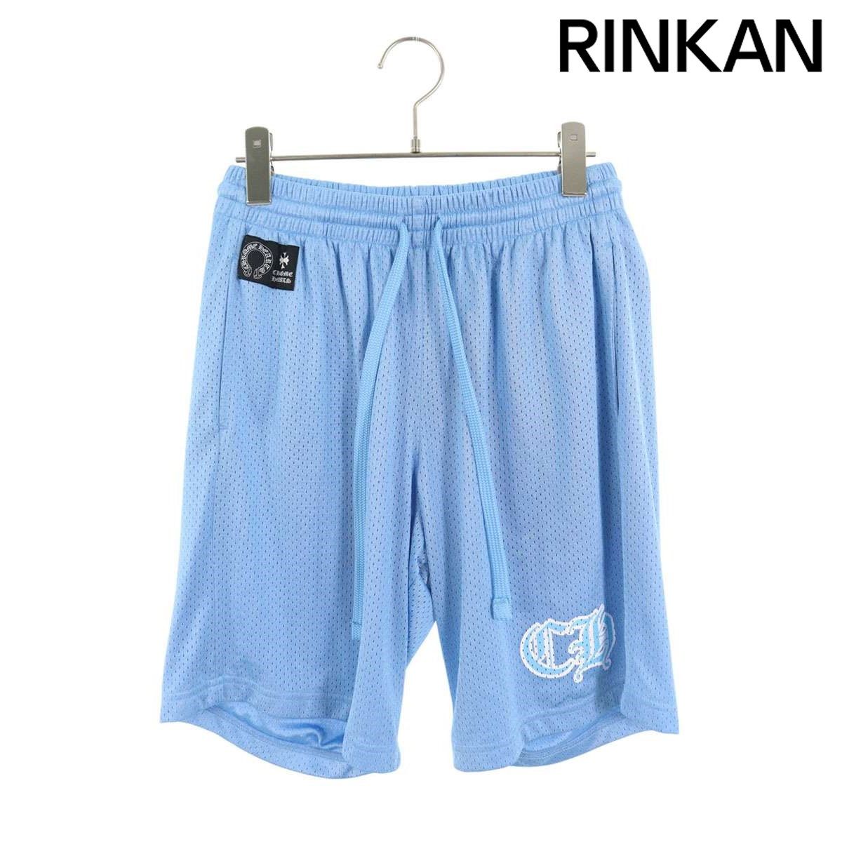 クロムハーツ MESH VARSITY SHORTS CHプリントメッシュハーフパンツ メンズ S