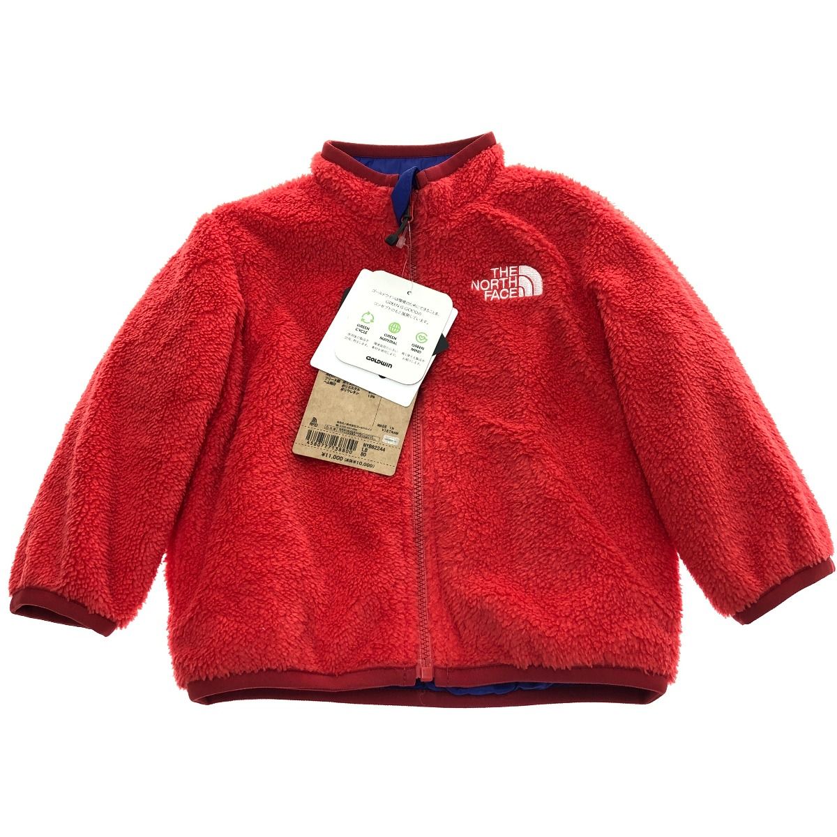 □□THE NORTH FACE ザノースフェイス ベビーリバーシブルコージー 
