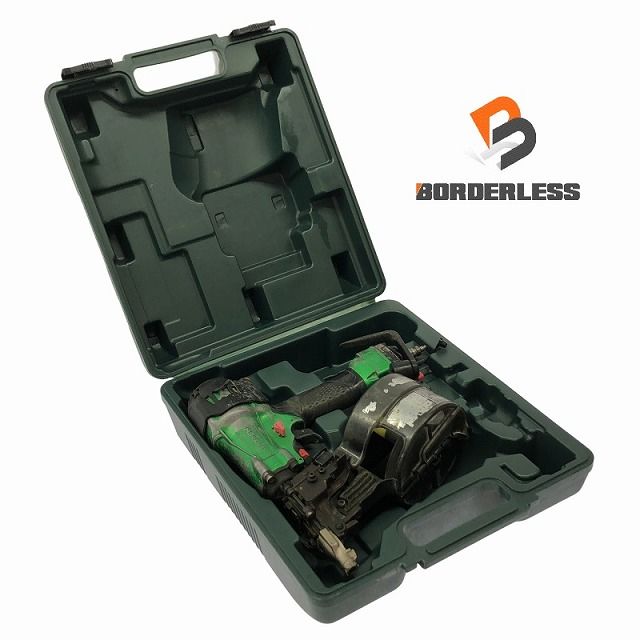 ☆品☆HITACHI 日立工機 65mm 高圧ロール釘打ち機 NV65HM ☆品☆HITACHI 日立工機 65mm 高圧ロール釘打ち機 NV65HM