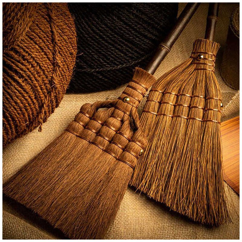 深海産業 BroomCraft 棕櫚鬼毛箒 シュロおにげほうき 9玉 長柄 SY 007