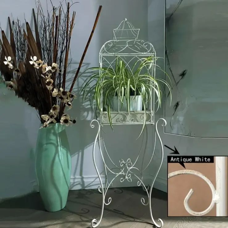 プランタースタンド 鳥かご アイアン バードゲージ フラワースタンド