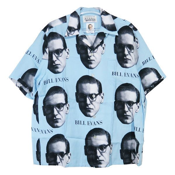 WACKO MARIA ワコマリア x BILL EVANS ビル エヴァンス HAWAIIAN SHIRT 