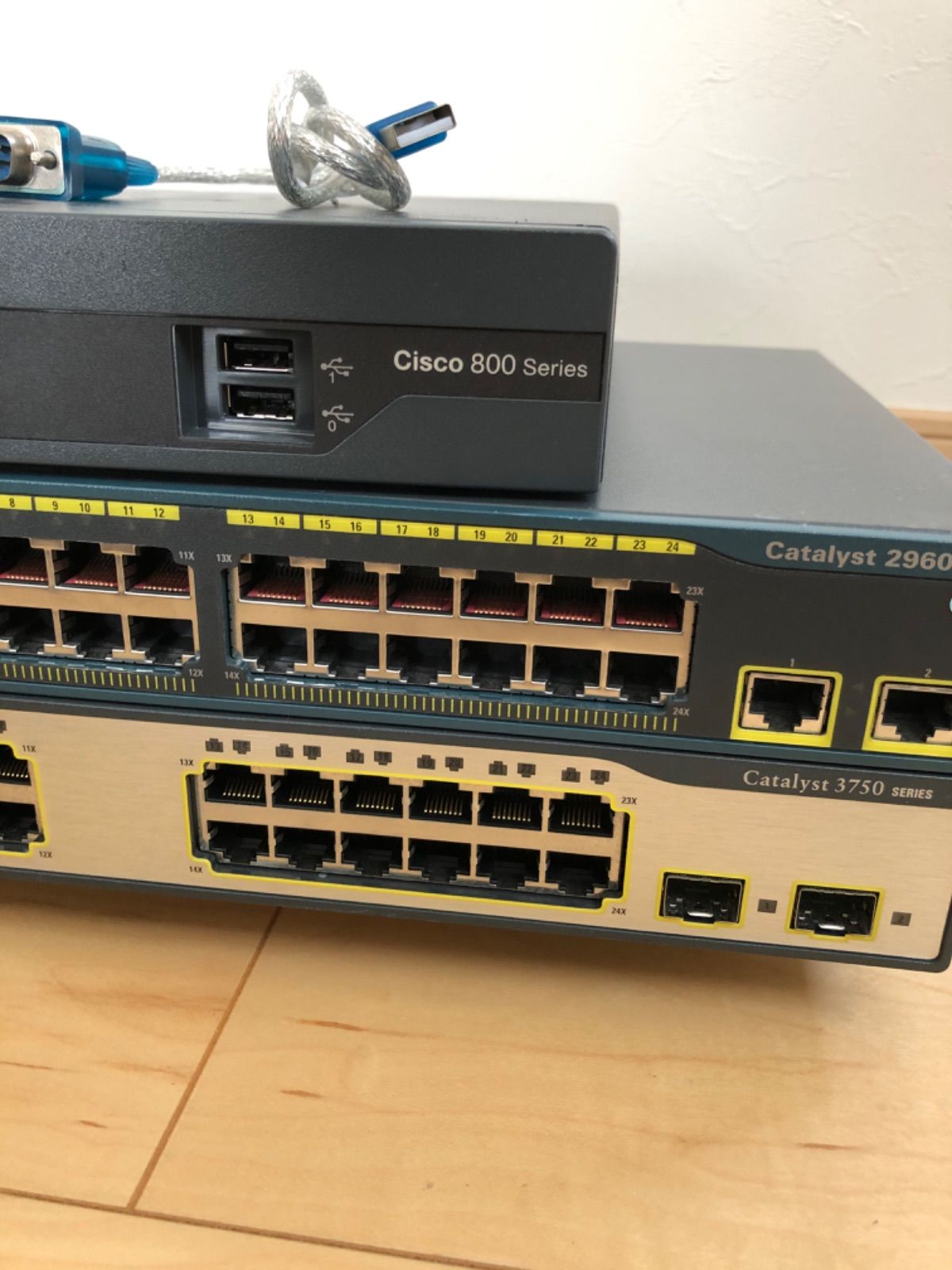 CCNA、CCNP】Cisco ルータ、L3スイッチ、L2スイッチ色々セット - メルカリ