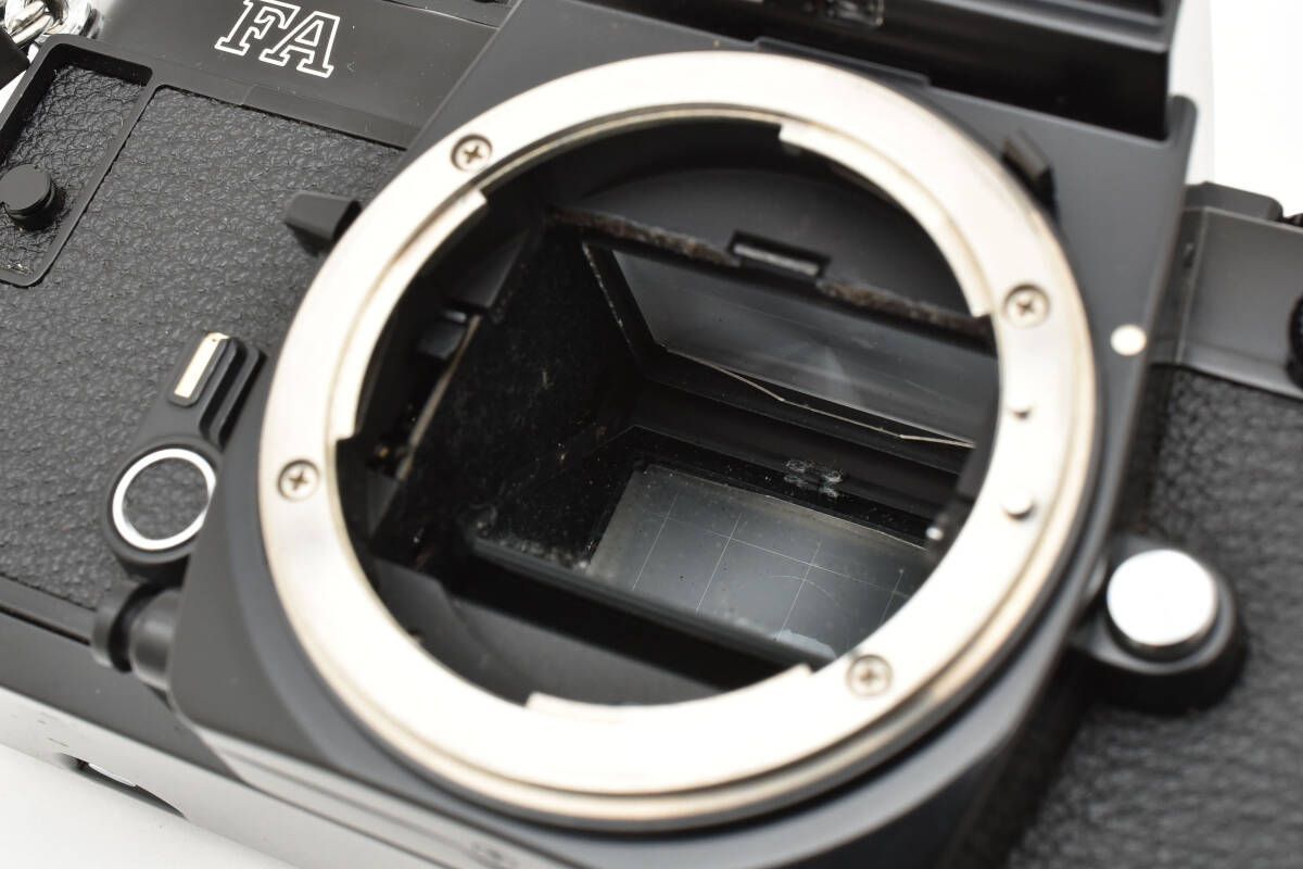 ☆訳あり大特価☆ ニコン NIKON FA ボディ ブラック フィルム一眼レフ
