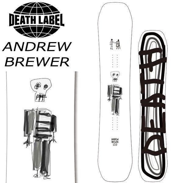 24-25 DEATH LABEL / デスレーベル ANDREW BREWER アンドリュー