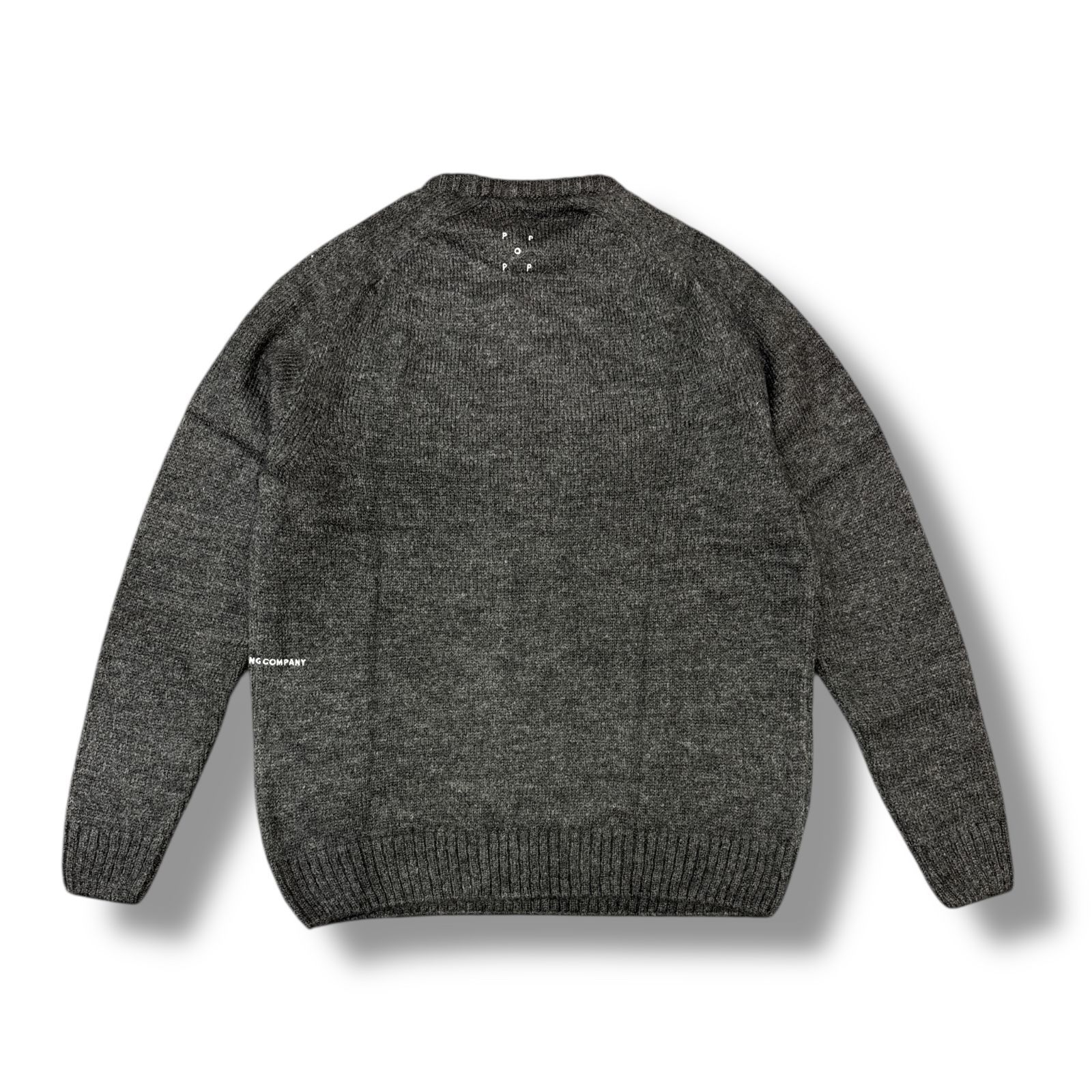 poptradingcompany 24awニット 参考上代27500円 未使用品 POP TRADING COMPANY 24AW POP KNITTED