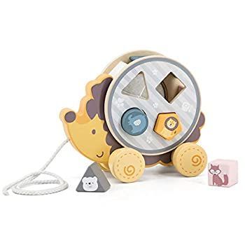 Polar B(ポーラービー) Polar B ポーラービー ソーティングプルトイ・はりねずみ お誕生日 プレゼント ギフト かたちあわせ 形合わせ TYPR44025