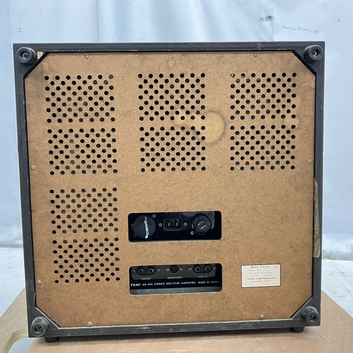TEAC A-4010S AR-40S オープンリールデッキ テープデッキ 音響