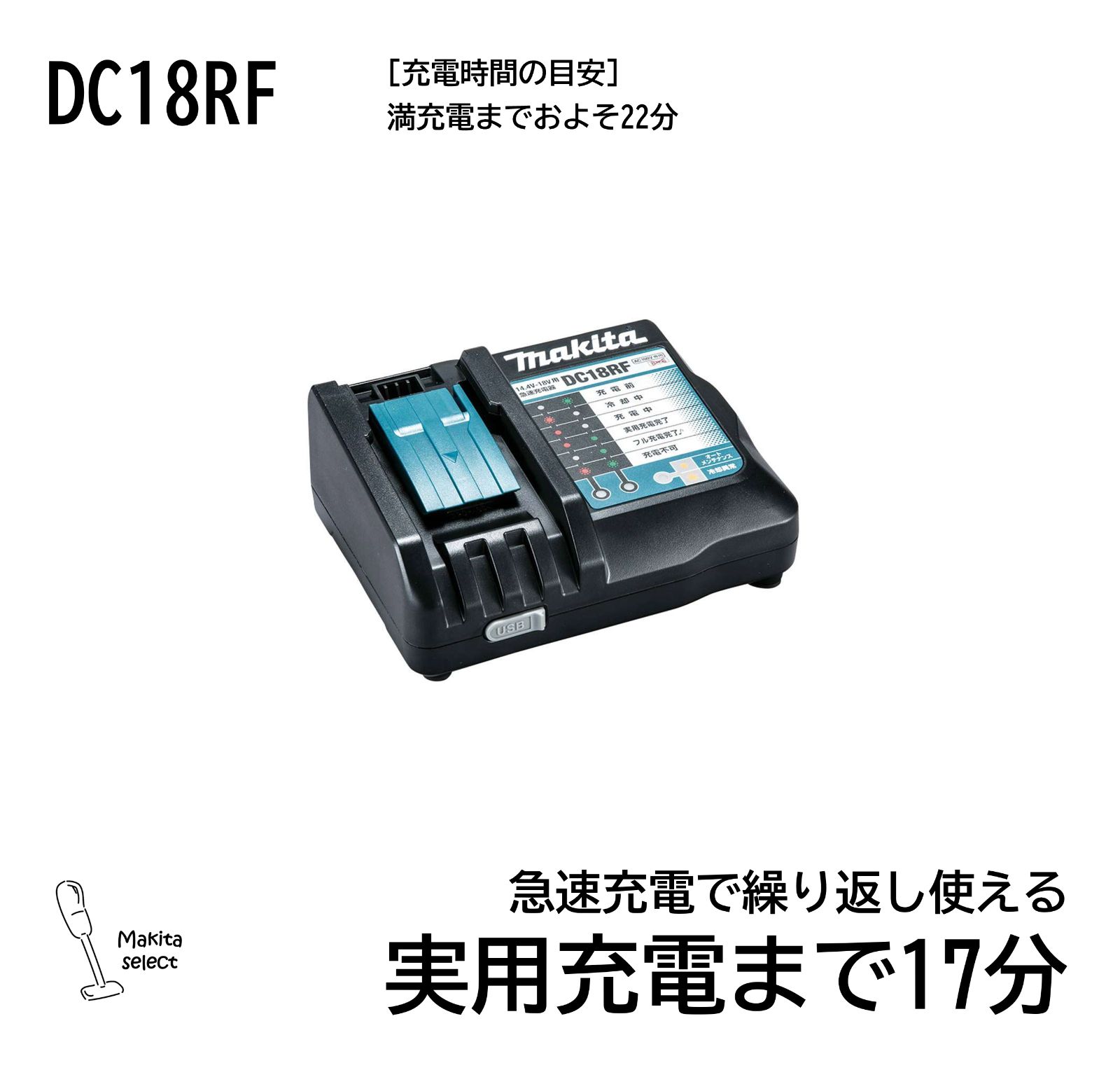 マキタ（Makita） コードレス掃除機（充電式クリーナー） 18V バッテリ・充電器付き CL286FDRFO オリーブ 最新型おすすめモデル -  メルカリ