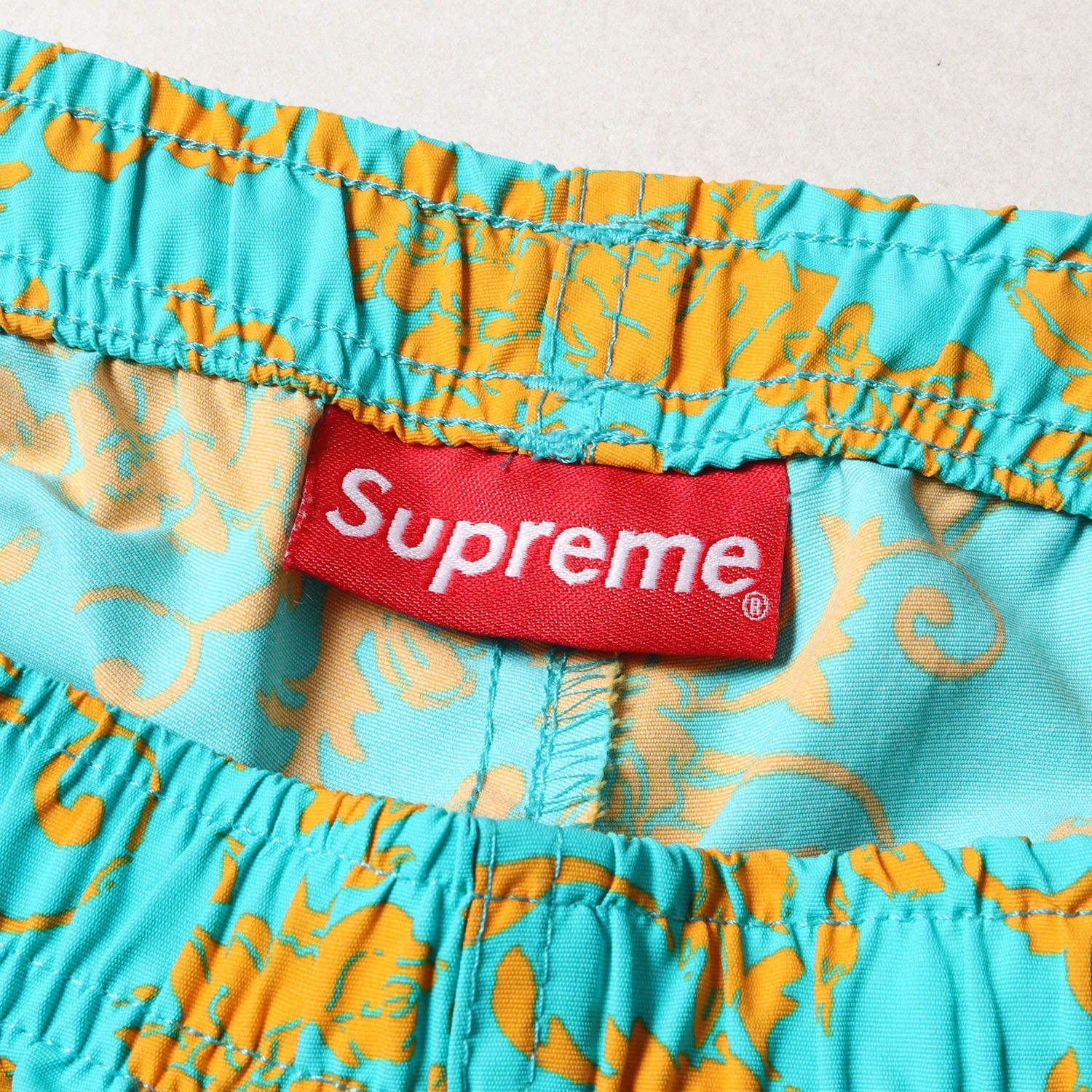 美品 Supreme シュプリーム パンツ サイズ:M フローラル柄 ナイロン