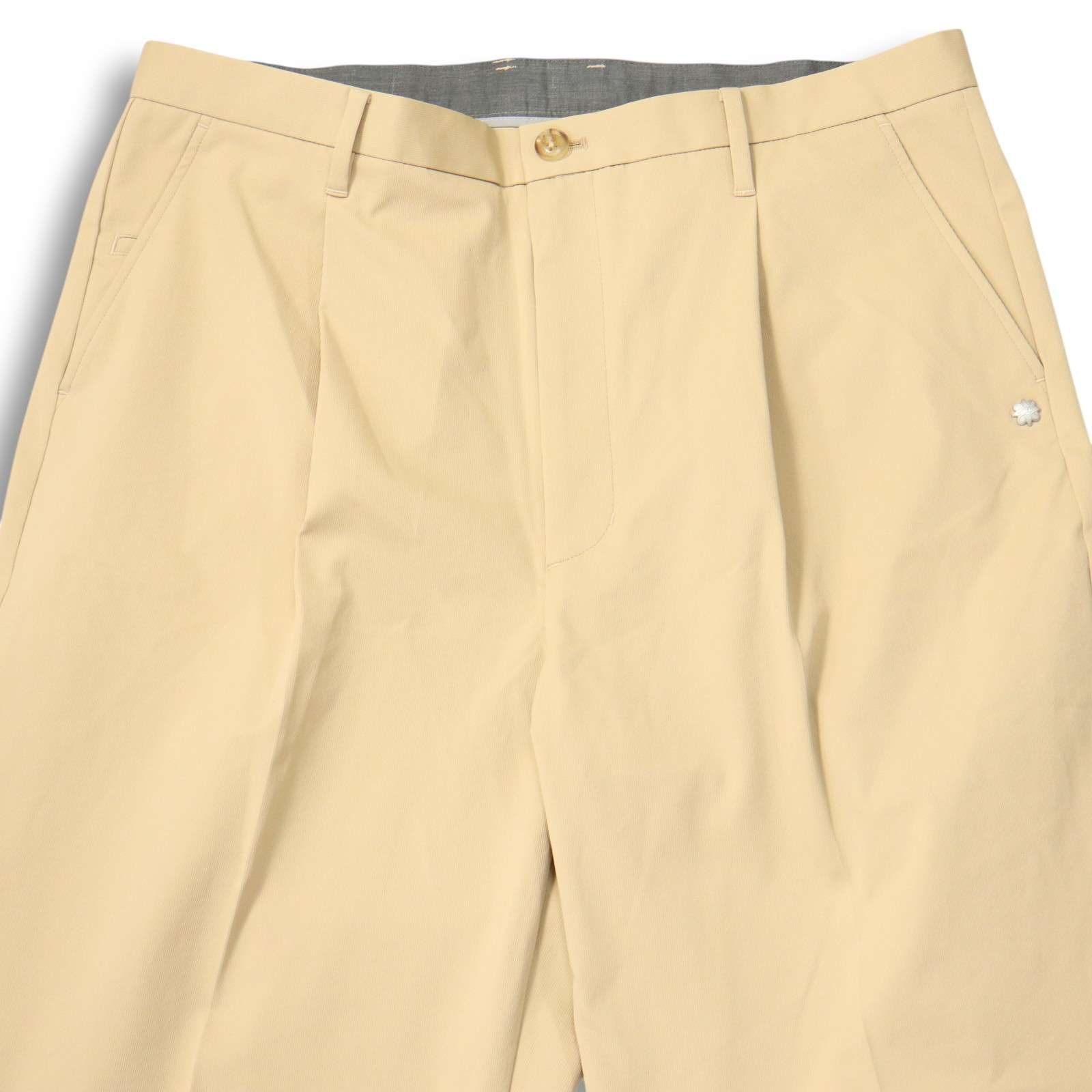 24SS★ St ANDREWS セントアンドリュース ゴルフ 春夏★ コードドビー ストレッチ ワイド パンツ Sz.3L メンズ 大きいサイズ 24SS☆ St ANDREWS セントアンドリュース ゴルフ 春夏☆ コード