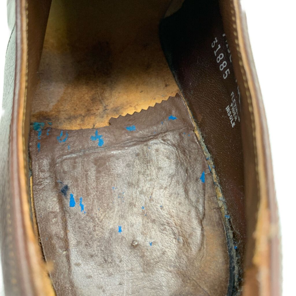 70年代 FLORSHEIM フローシャイム プレーントゥ 外羽根式 レザー