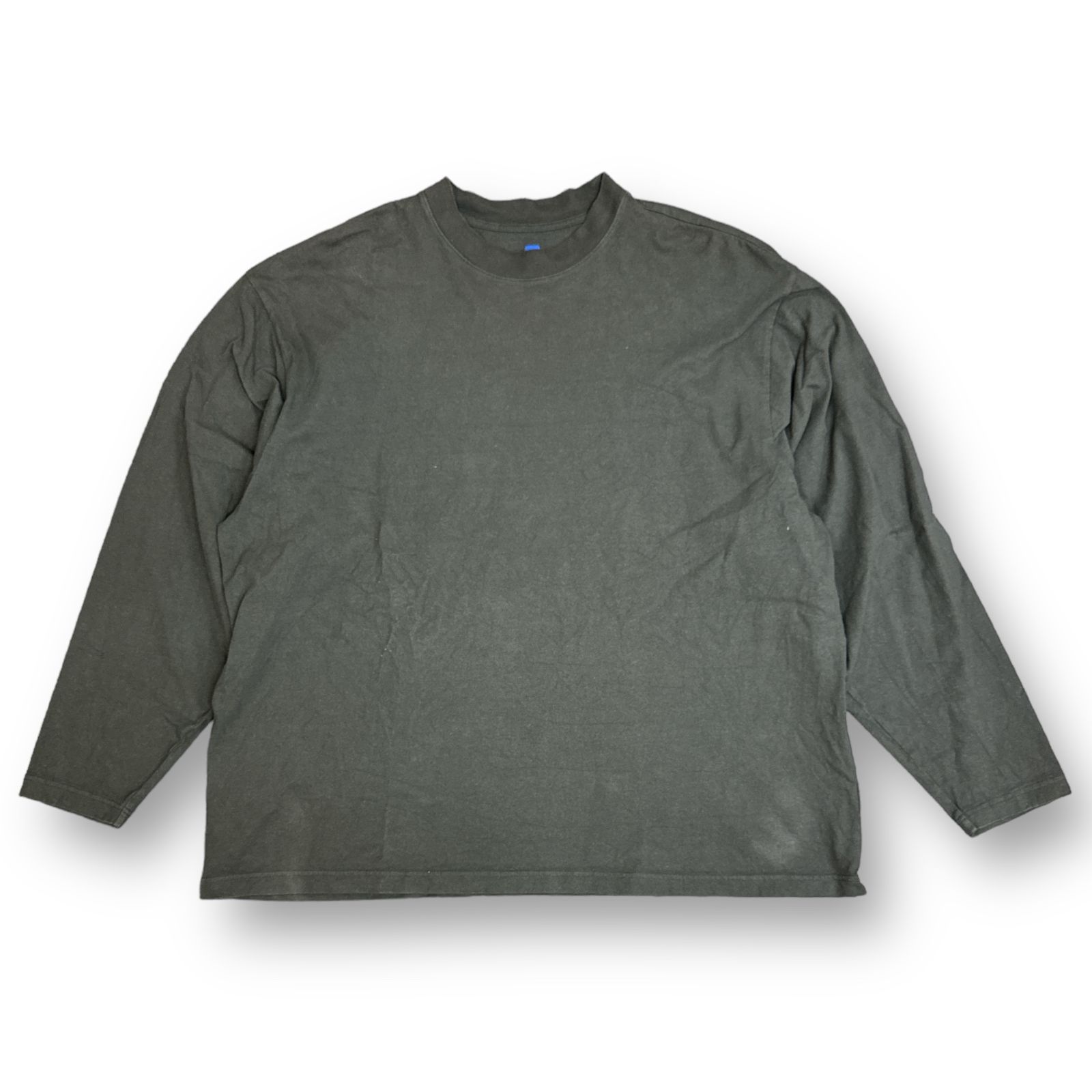 YEEZY × GAP Long Sleeve T-shirt ロングスリーブTシャツ カットソー イージー ギャップ ブラック XXL 74512A6