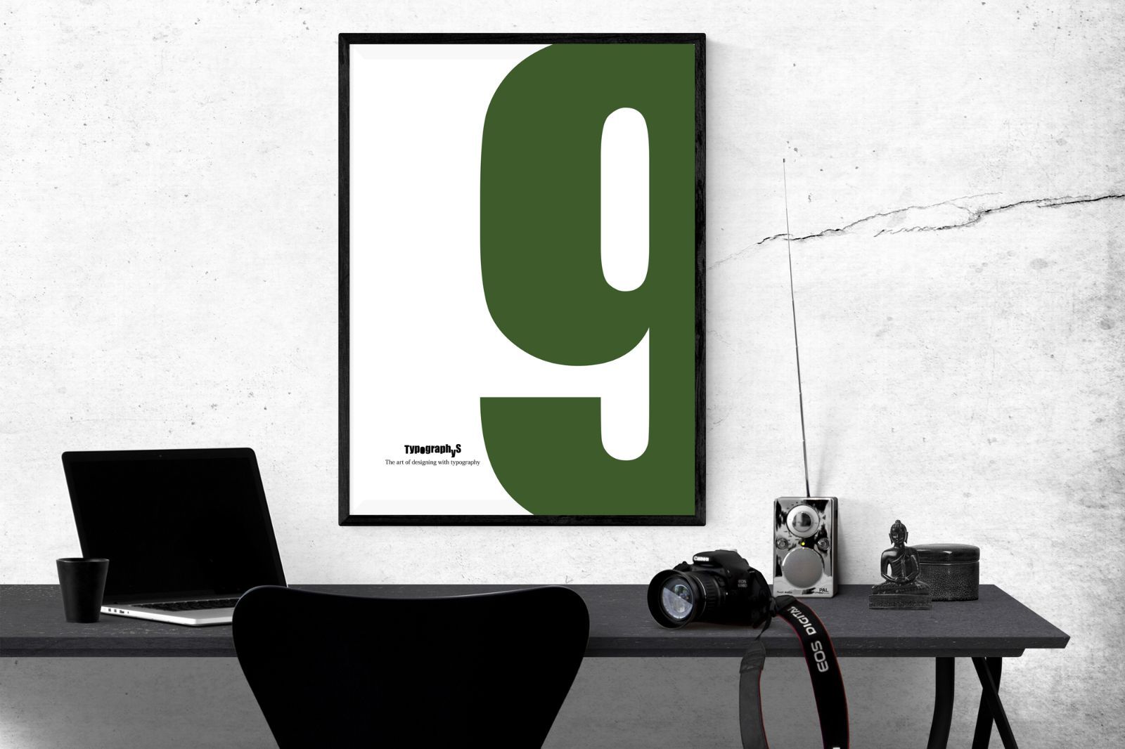 A1】TYPOGRAPHYSアートポスター（超大型A1サイズ）#6134 【A1