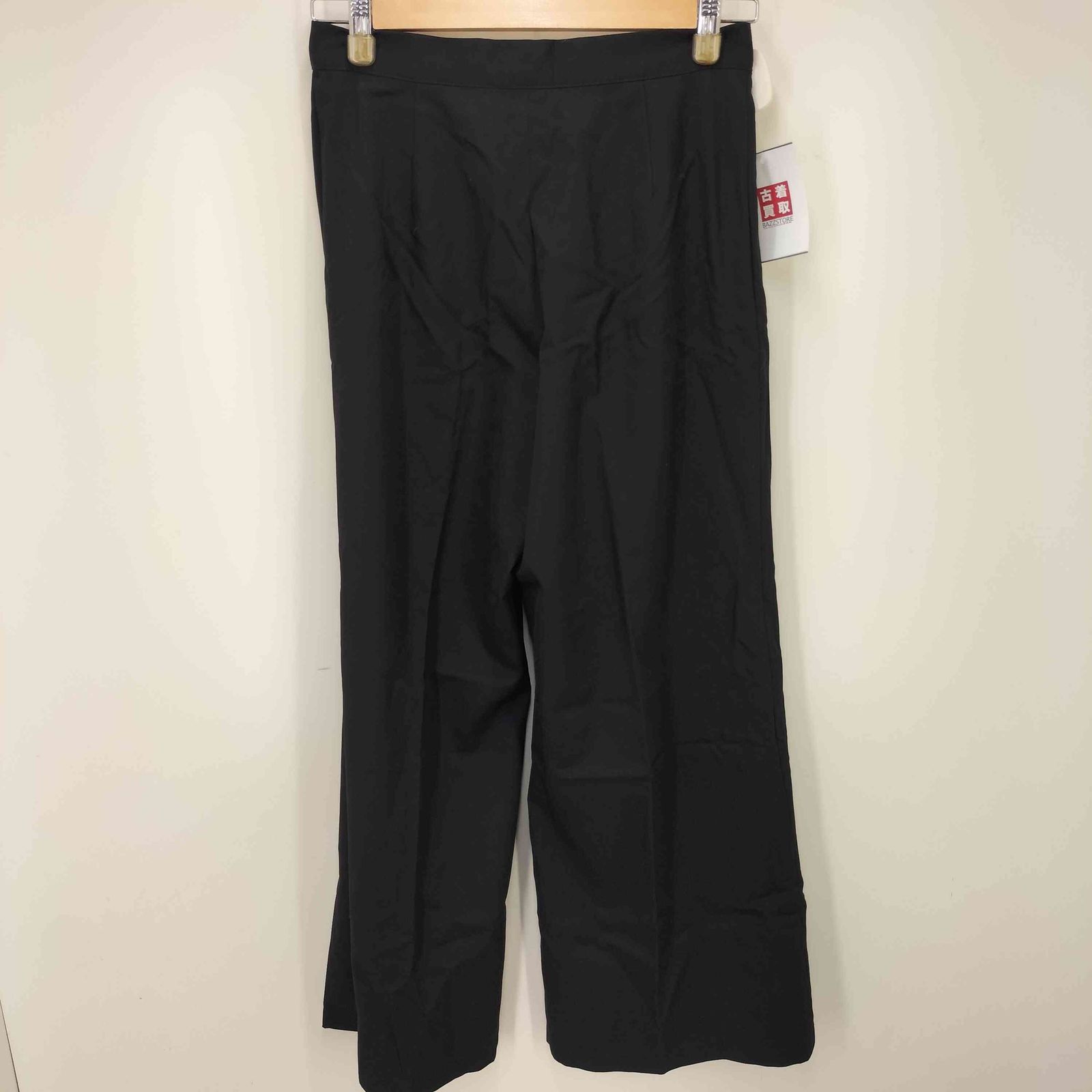 ワイズ Ys 100番 ウールギャバジン ワイド ストレートスラックス  