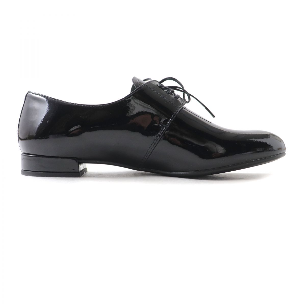 PRADA(プラダ) プレーントゥレザーシューズ ブラウン サイズ 8 1