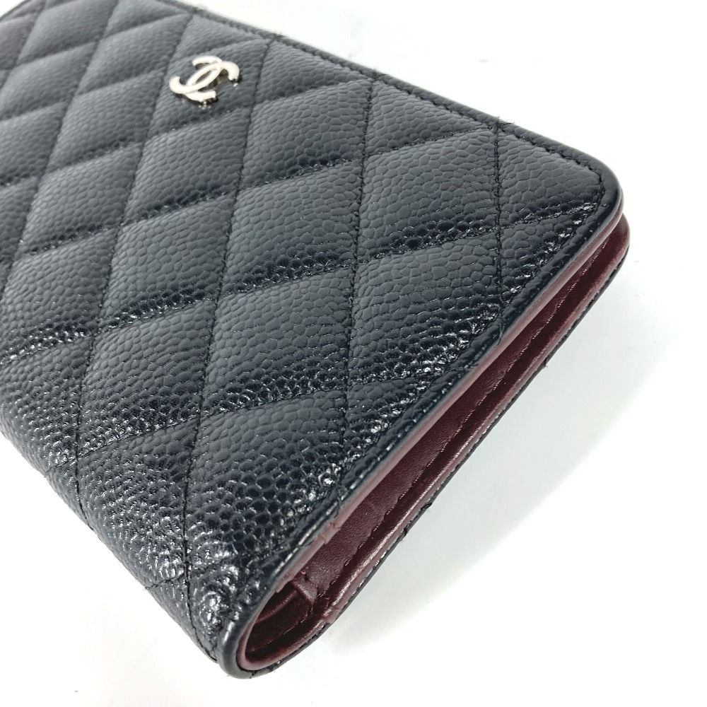 CHANEL シャネル 長財布 CC ココマーク マトラッセ キルティング