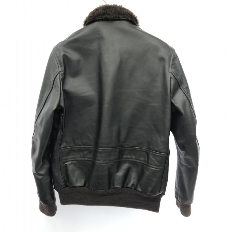 中古】Supreme×Schott 12SS Leather A-2 Flight Jacket M シュプリーム 