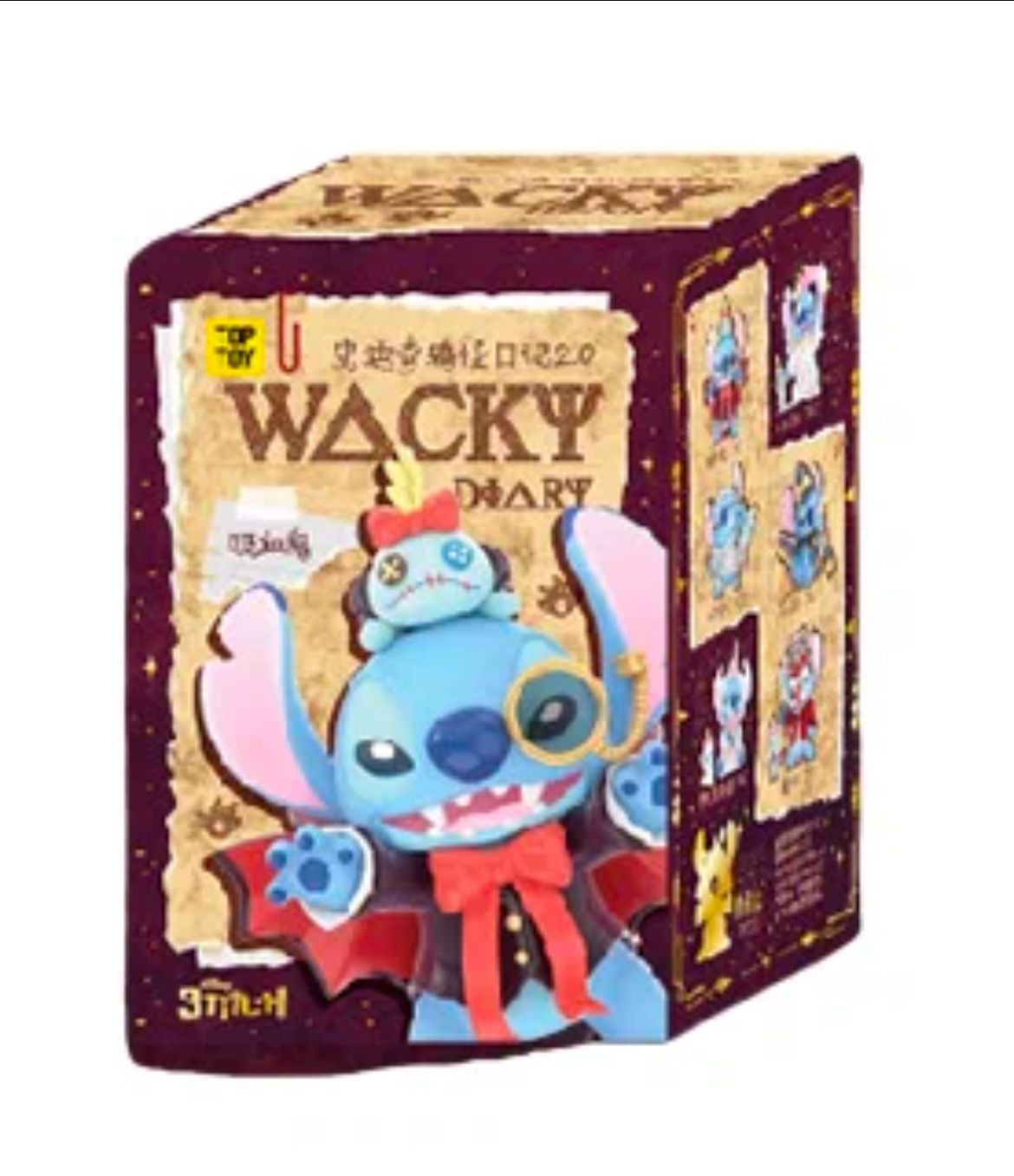 開封済】Disney x TOPTOY Stitch スティッチ “史迪奇搞怪日记2.0