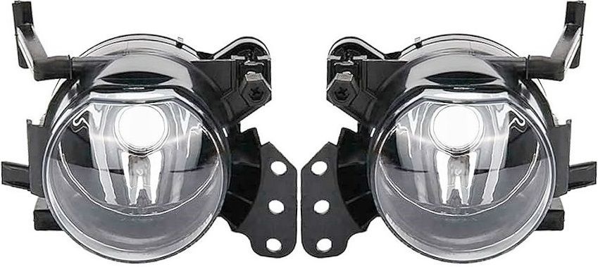 【M’s】 E60 E61 BMW 5シリーズ (2003y-2010y) Mスポーツ用 フォグランプ フォグライト 左右 セット OEM パーツ 部品 セダン ツーリング ワゴン M SPORT M-SPORT 63177897187 63177897188