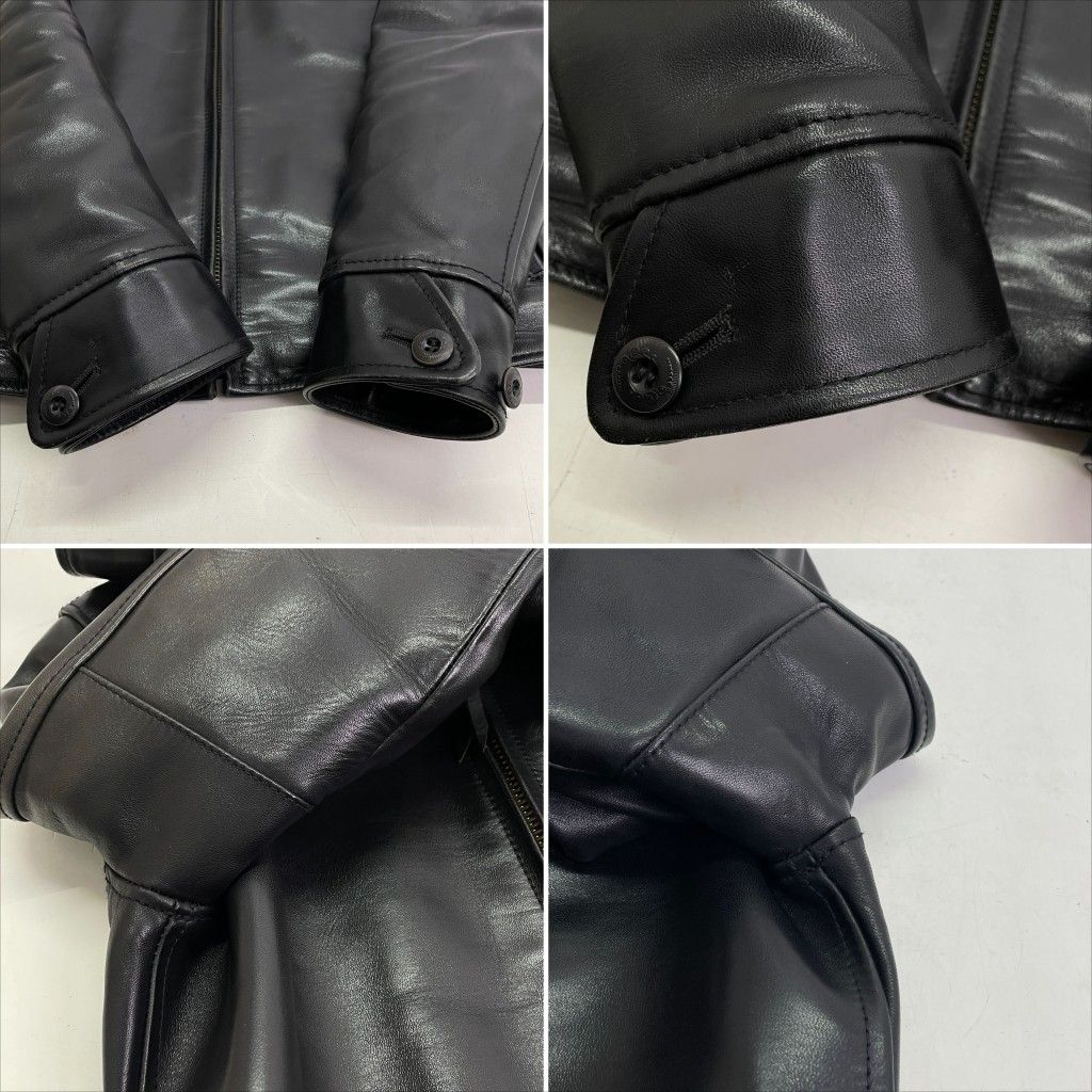 01w-4193 Y'2 LEATHER ワイツーレザー HORSE SINGLE RIDERS