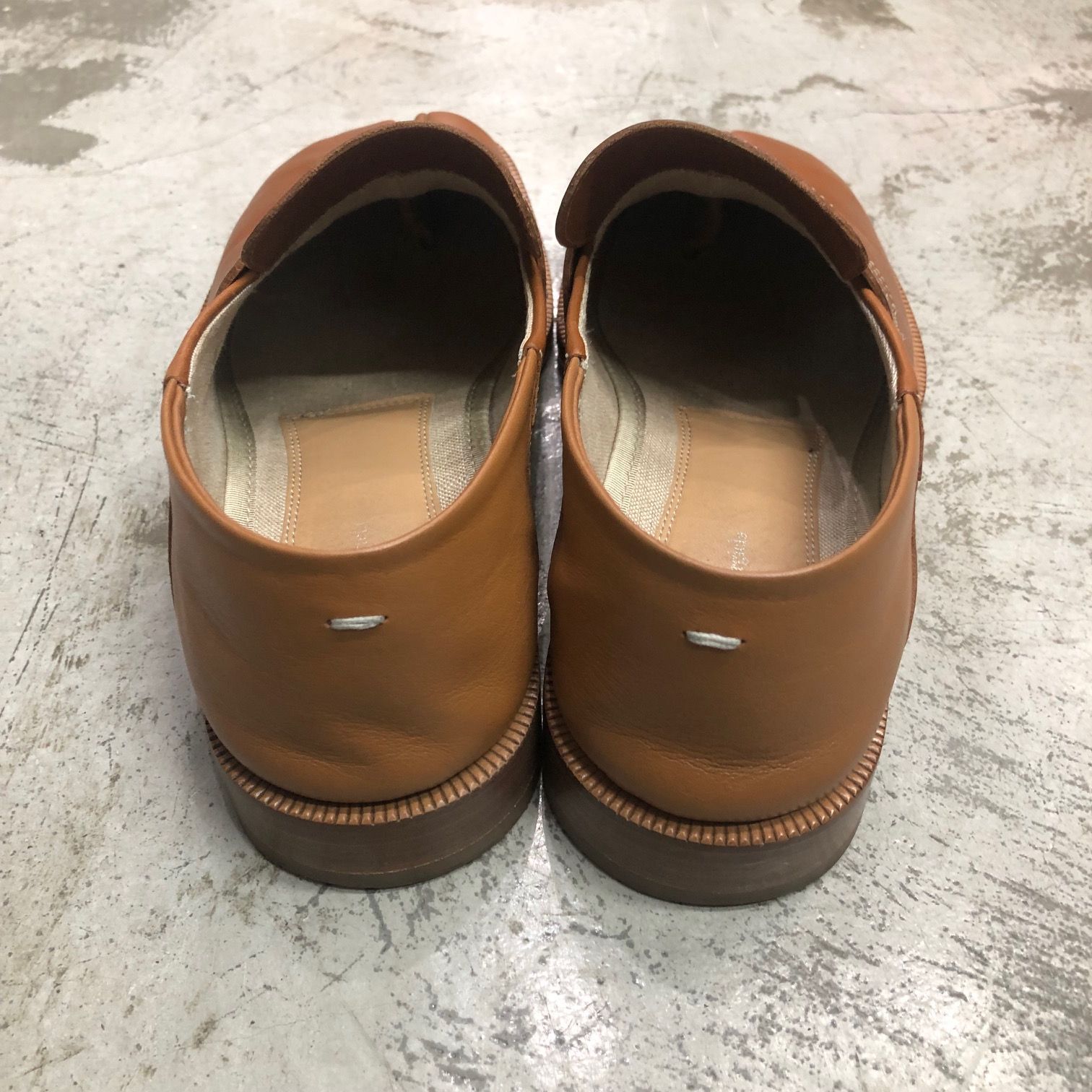 Maison Margiela Tan Tabi Loafers S57WR0132 足袋 レザー ローファー 